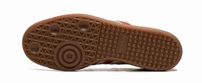 Adidas Samba Crystal White Preloved Red